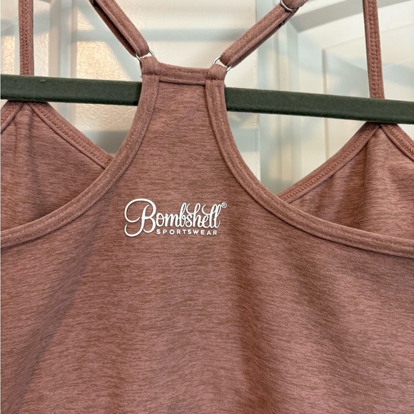Bombshell Sportswear relax long Bra nude pink NWOT size small - Picture 4 of 6